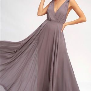 NWT Dance the Night Away Backless Maxi Dress